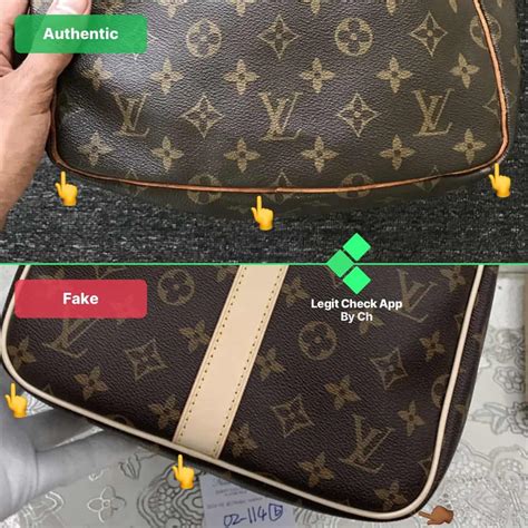 how to check if lv bag is real